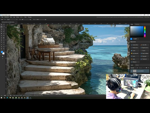 How I Create Luxury Lounge Visuals | Full Image Editing Process From Idea To Final Result