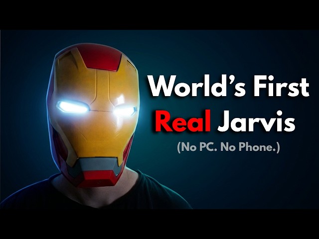 I Built a Real JARVIS Integrated Iron Man Helmet