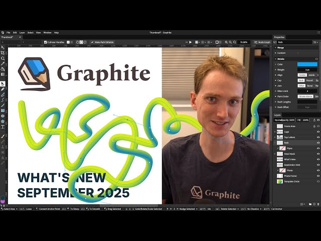 September Update - Graphite, the Open Source 2D Graphics Suite
