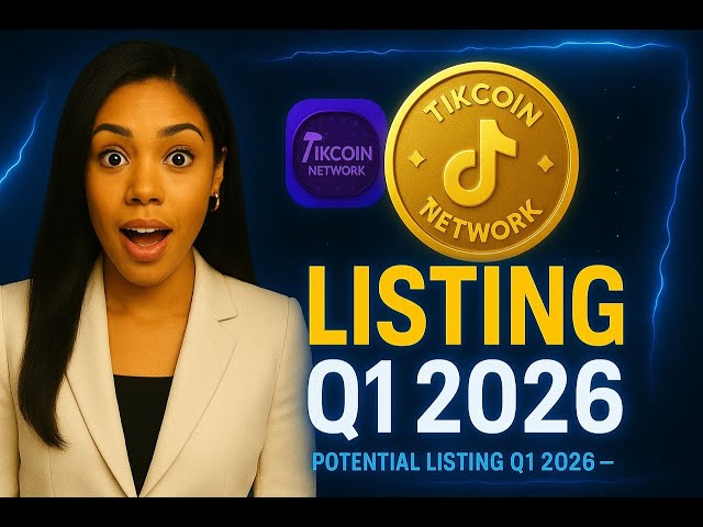TIKCOIN NETWORK LISTING Q1 2026🔥 | Is This The Next Big Crypto Project?!