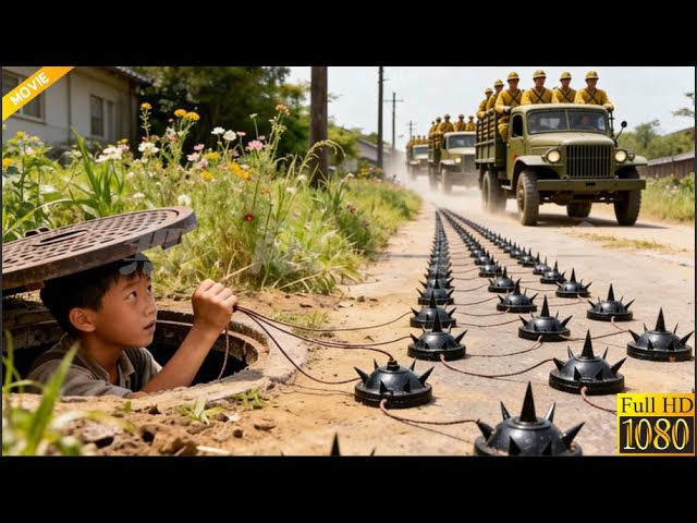 2026 Kung Fu Action Hit:Japanese troops pursue—rural lad sets a minefield,blowing up 1,000 soldiers