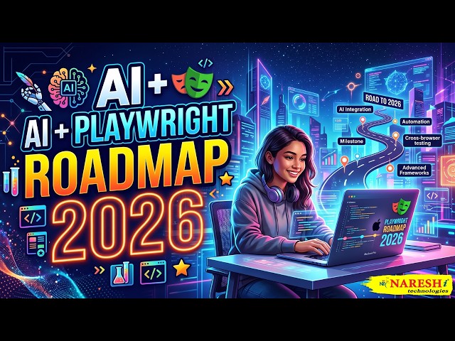 Playwright Automation Testing Roadmap for Beginners 2026 | AI-Powered Playwright |  Naresh IT