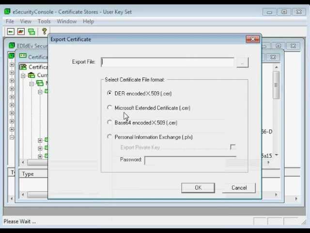 EDIdEv eSecurityConsole Utility