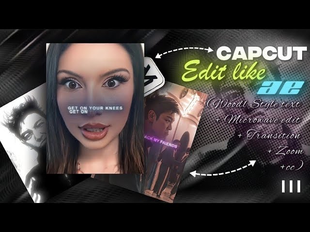 Capcut Edit Like Ae [Thanos Edit + Woodl style text animation + Microwave Edit]