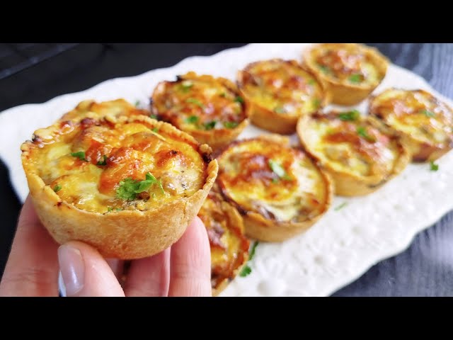 I've been looking for this recipe for ages! Easy recipe! Mini Quiche recipe without butter