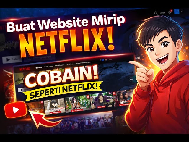 Belajar HTML CSS: Membuat Netflix Clone dari Nol (Navbar) | Part 2