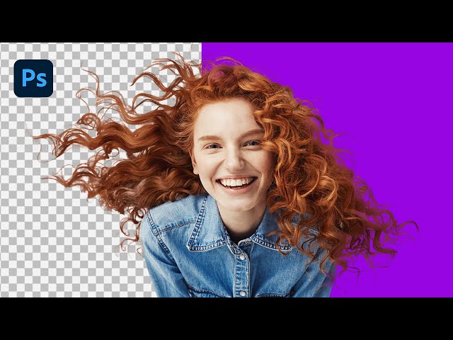 Cut Out Hair FAST Photoshop Tutorial