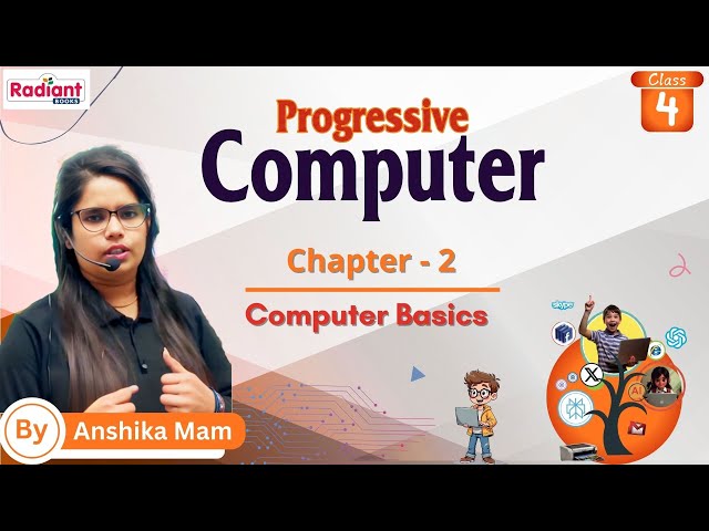 Computer Basics | Computer | Chapter - 2 | Class - 4 | By Anshika Mam | Radiant Books |