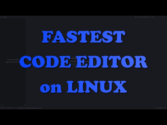Zed Editor on Fedora Linux: Installation and First Look at the Rust Code Editor