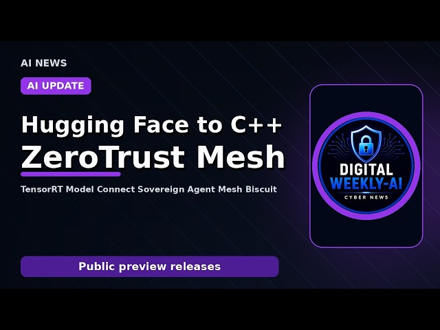 TensorRT Model Connect and SAM: Native C++ Inference Meets a Zero‑Trust Agent Mesh