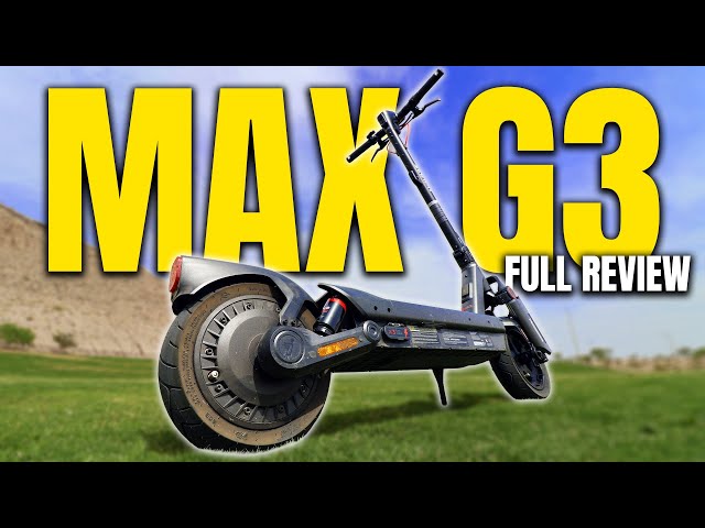The Segway MAX G3 is an ALMOST Perfect Scooter: Full Review