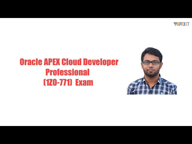 Exam 1Z0-771: Oracle APEX Cloud Developer Professional | Passed 94% on Nov-01-2025