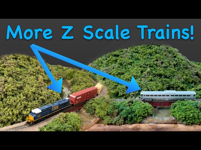 More Z Scale Fun: SD70ACe and RDC
