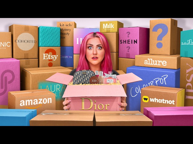 I Tested EVERY Mystery Box Website (beauty edition)
