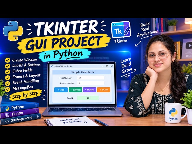 Python Mini TKinter Project |  TKinter GUI project