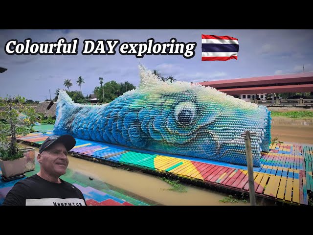 FISH DOGS MONKS a day in PHETCHABURI ThaiLAND