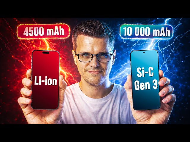¡OMG! Baterías de 10.000 mAh en Móviles Delgados: ¿Cuándo llegarán a iPhone y Samsung? | Si-C Gen 3
