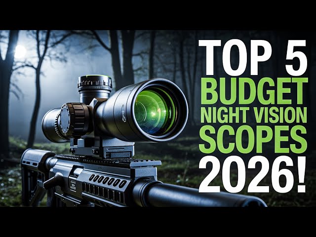 Top 5 Best Budget Night Vision Scope 2026!