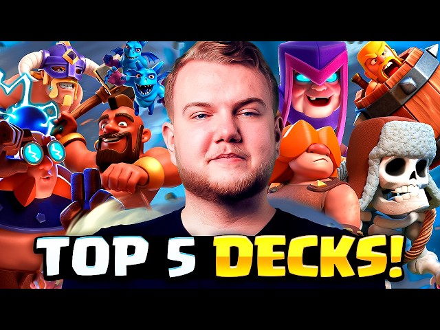 THE 5 CRAZIEST DECKS WINNING AT TOP LADDER RIGHT NOW