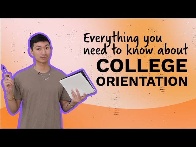What to Expect at College Orientation 🏫 ⏱📚