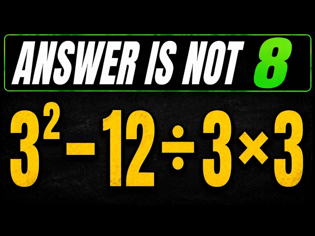 This Math Challenge Tricks Almost Everyone!