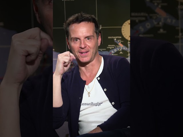 Andrew Scott doesn’t check the weather forecast