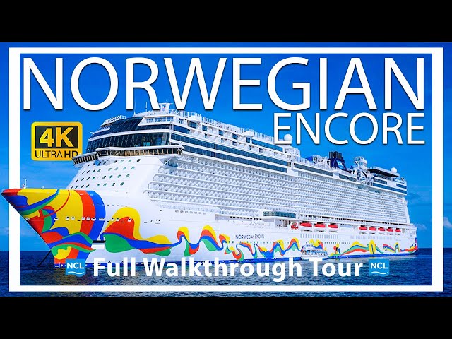 Norwegian Encore | Full Walkthrough Cruise Ship Tour & Review | 4K Ultra HD | Brand New 2023 Tour