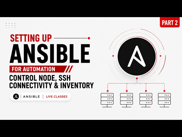 Setting Up Ansible for Automation | Control Node, SSH Connectivity & Inventory