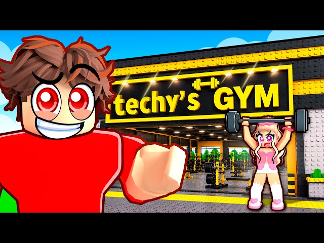 I Opened The BIGGEST GYM in Roblox...