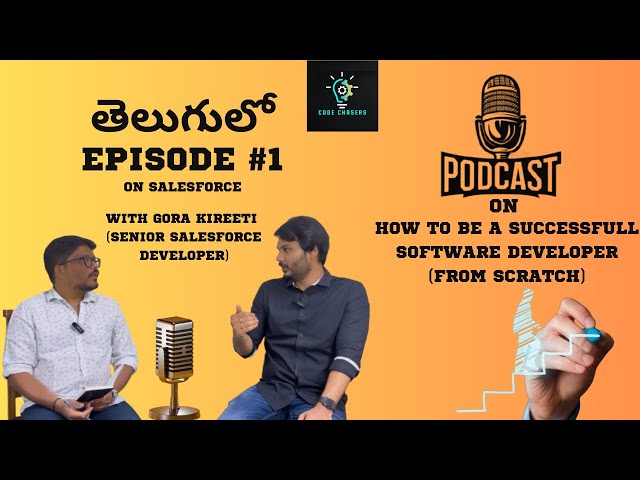 #1 తెలుగులో Roadmap to be a successfull salesforce developer #job #salesforce #tips #podcast #telugu