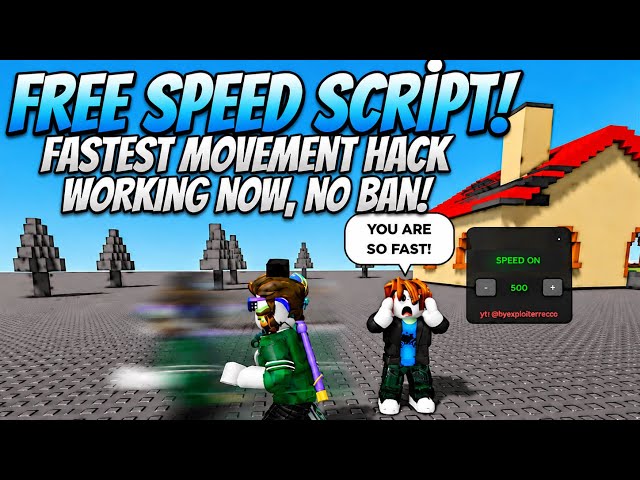 Roblox Speed Script PASTEBİN mobile&pc