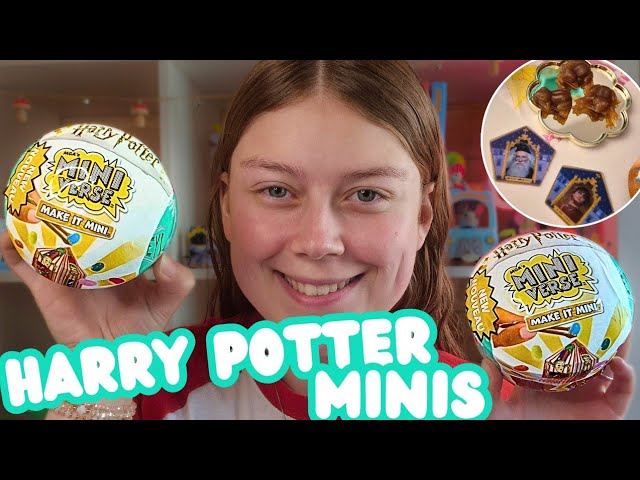 Miniverse Harry Potter Honeydukes Minis! 🍫 Opening 3 Mystery Capsules + Set up with Sylvanians