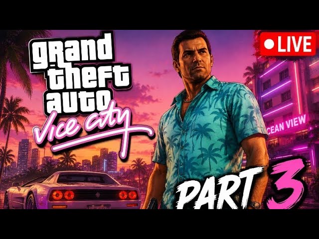 🔥 GTA Vice City LIVE Part 3 | Tommy Vercetti Ka Dangerous Mission! 😱