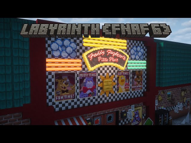 Labyrinth (FNAF 6) Map showcase