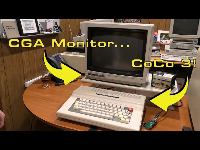 Tandy CM-11: It Works With The Color Computer 3!