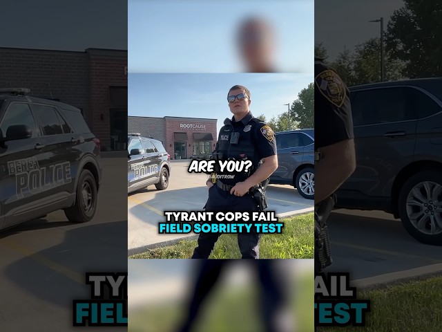 Tyrant Cops FAIL Field Sobriety Test 🤯