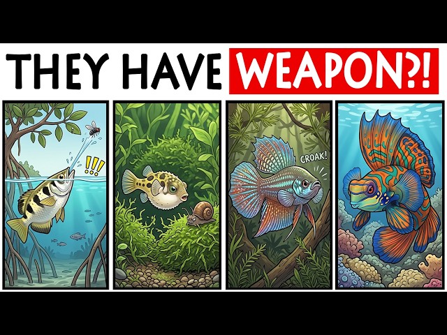 Small Fish, Terrifying Weapons — You Won't Believe What These Are Packing