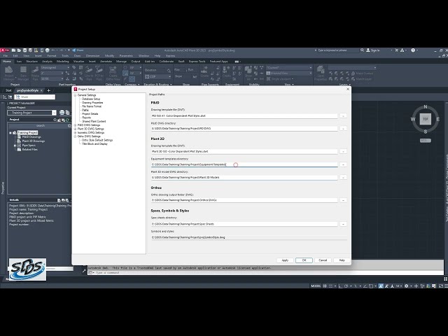 How to Create New Project in AutoCAD Plant 3D