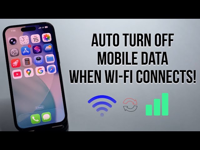 iPhone Wi-Fi Automation You MUST Enable (Saves Battery & Data!)