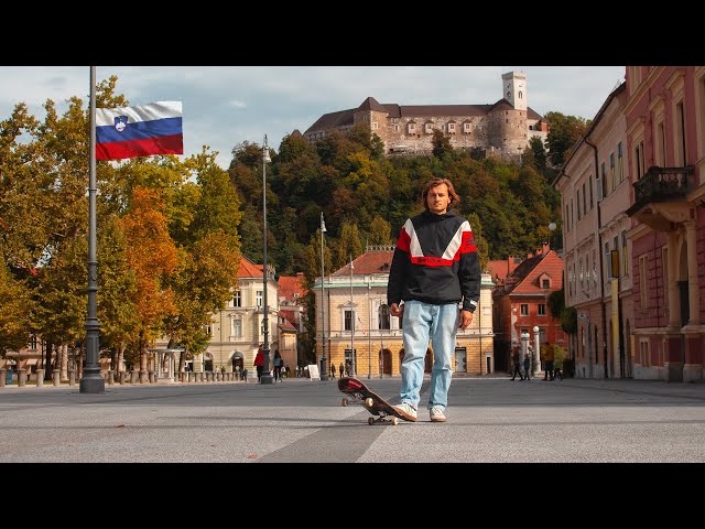 Así es LA VIDA del Campeón Nacional de Skate de Eslovenia 🇸🇮