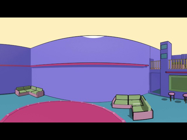 Cartoon Club 360 Video experience