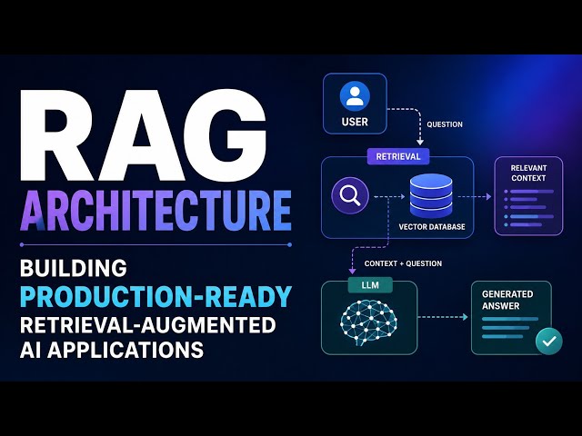 RAG Architecture | Building Production-Ready Retrieval-Augmented AI Applications | Uplatz
