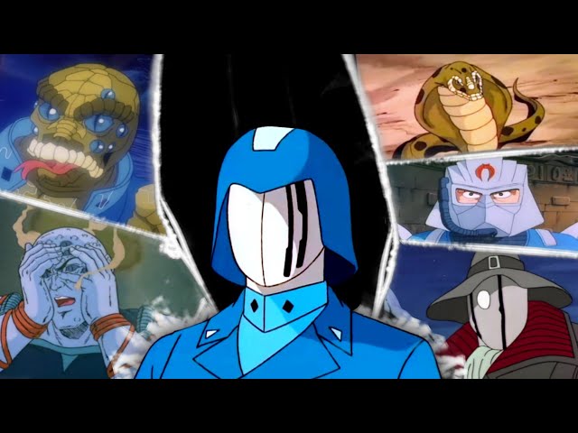 The 12 Bodies/Uniforms of Cobra Commander (G.I. Joe Original Continuity)