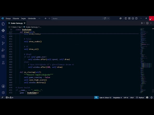 Snake Game in Python