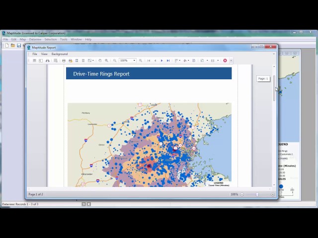 Maptitude 2017 Excel Mapping Software