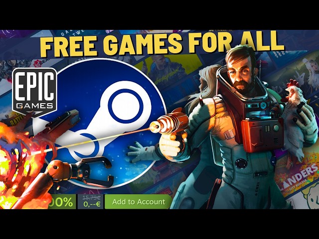 🔥 OVER $100 OF FREE PC GAMES TO CLAIM!