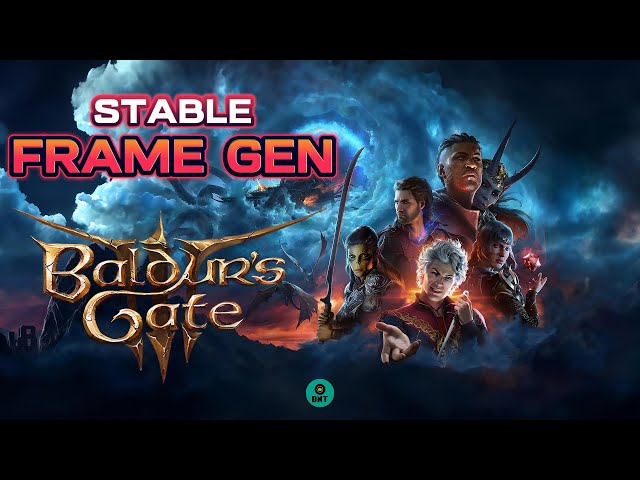 Baldur's Gate 3 - Frame Generation - Double your fps
