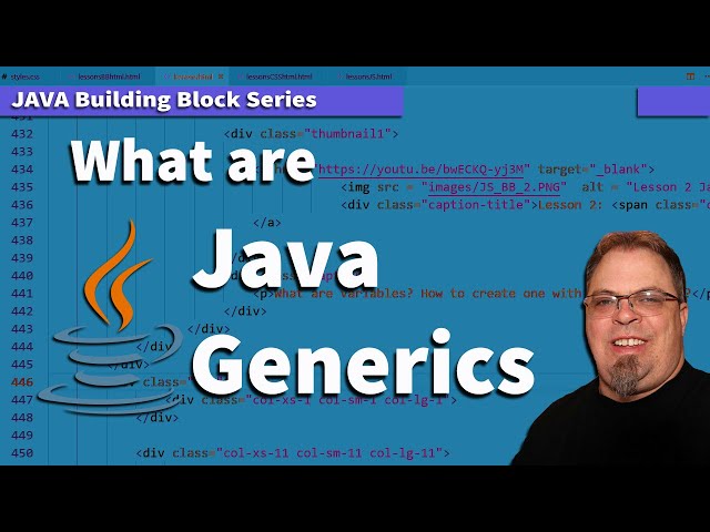 Java Generics : What are Java Generics? Introduction to Java Generics