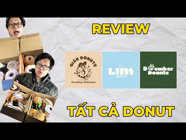 I Tried 31 Donuts From 3 Donut Brands In Hanoi