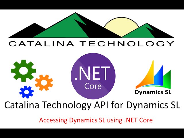 Connecting to Dynamics SL from Windows, Mac, and Linux using .NET Core and Catalina's API for SL